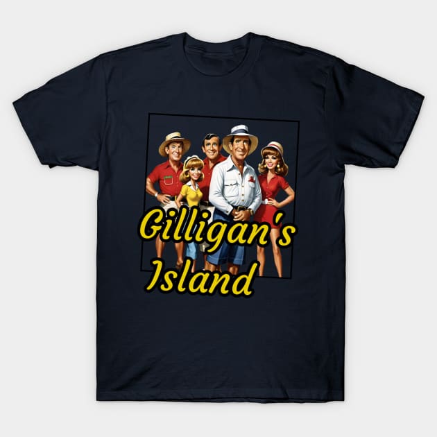 Gilligans Island T-Shirt by Human light 